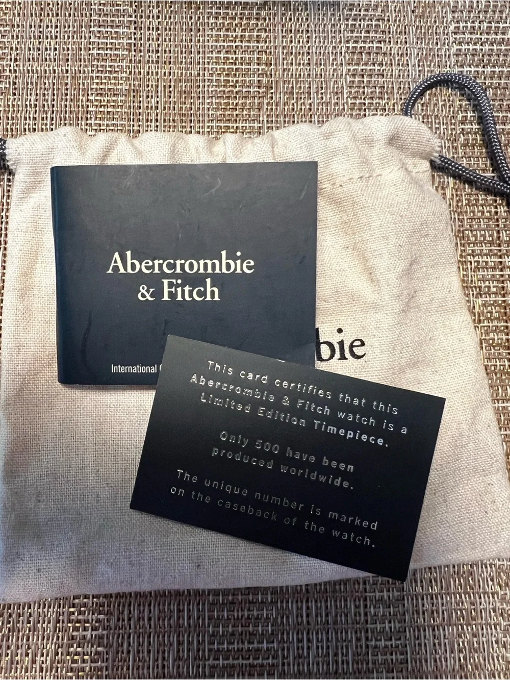 Abercrombie & Fitch Limited Edition unisex watch